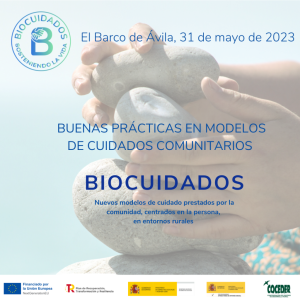 Cartel del Encuentro de Biocuidados en El Barco de Ávila