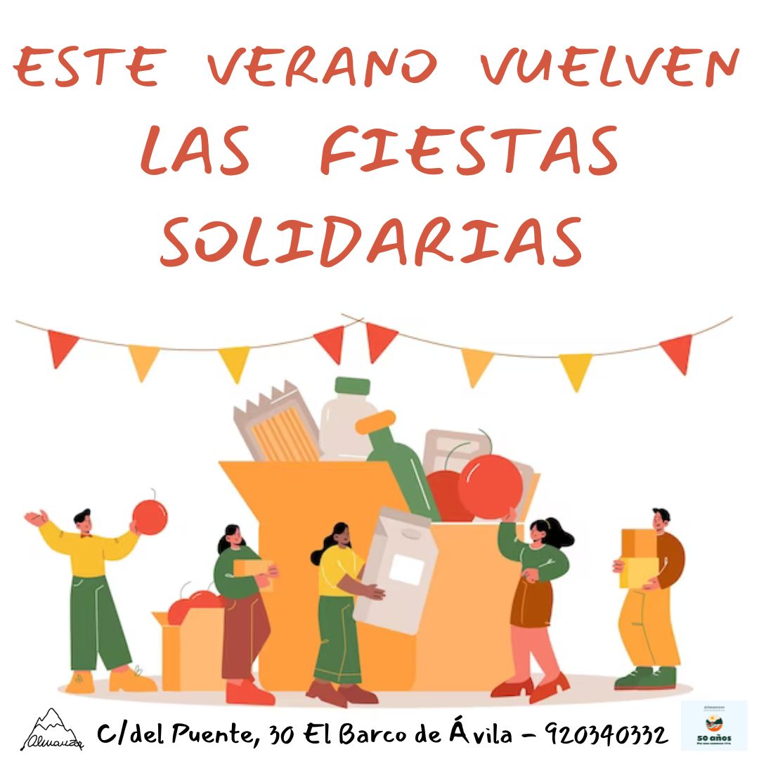 Campaña donación de alimentos de las fiestas del verano