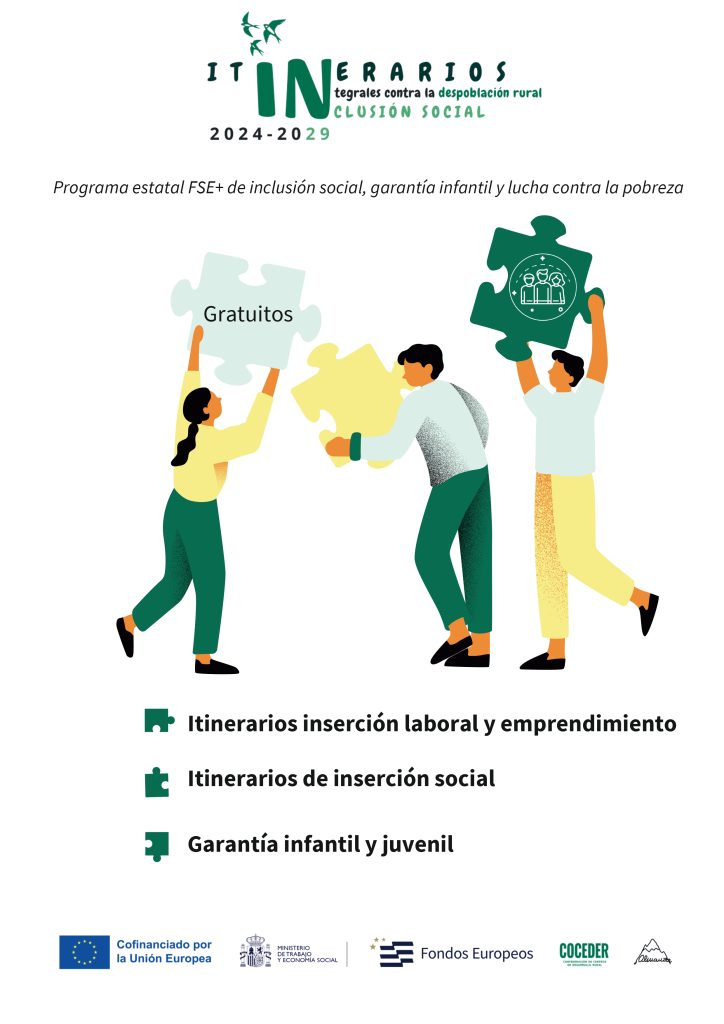 Cartel del Fondo Social Europeo + 